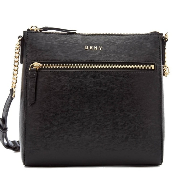 dkny top zip crossbody bag